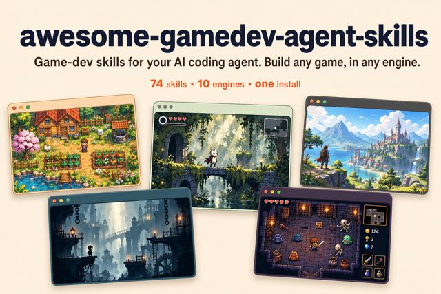 awesome-gamedev-agent-skills
