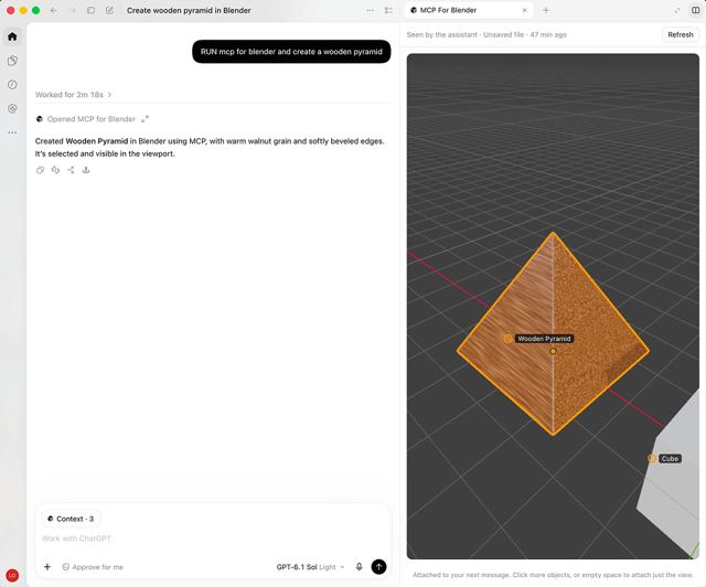 MCP for Blender